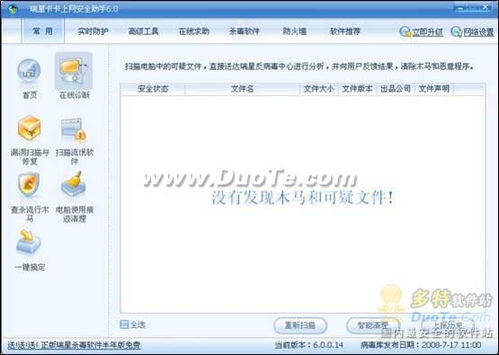 瑞星卡卡上網安全助手6.0試用手記 網絡與信息安全的得力助手